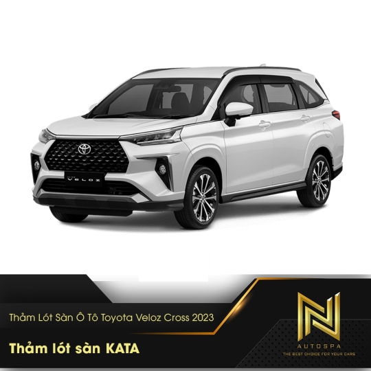 Thảm Lót Sàn Ô Tô Toyota Veloz Cross 2023 - Lót Sàn KATA Chính Hãng