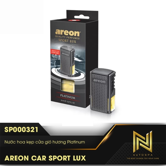 Nước hoa kẹp cửa gió điều hòa Areon - Chính hãng - Lưu hương lâu dài.