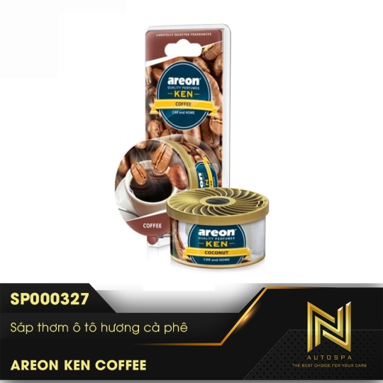 Sáp thơm nước hoa ô tô - Khử mùi xe hơi cao cấp - Areon Ken chính hãng