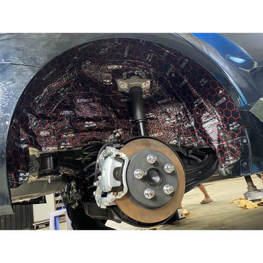 Cách âm chống ồn cho xe Toyota Camry