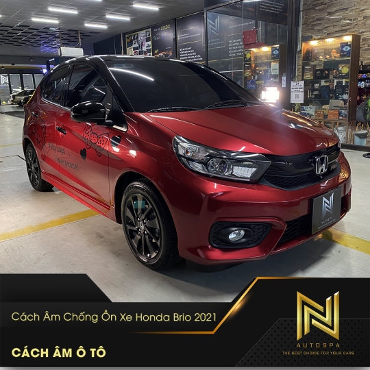 Cách âm chống ồn cho xe Honda Brio