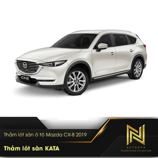 Thảm lót sàn ô tô Mazda CX-8 2019 - Lót Sàn KATA Chính Hãng