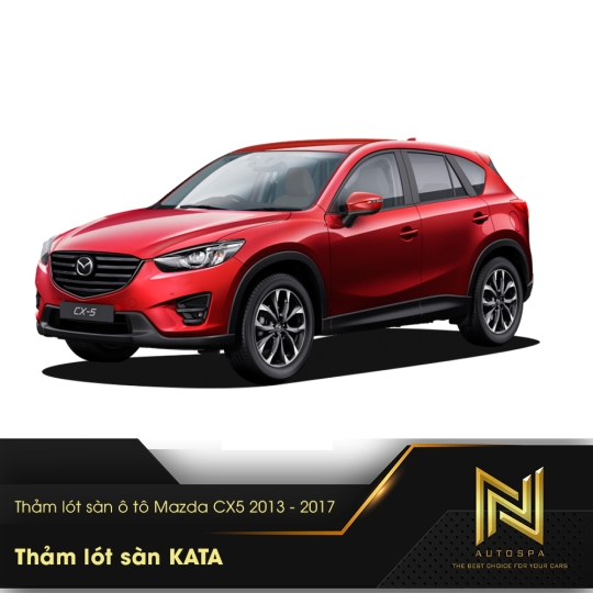 Thảm lót sàn ô tô Mazda CX5 2013 - 2017 - Lót Sàn KATA Chính Hãng