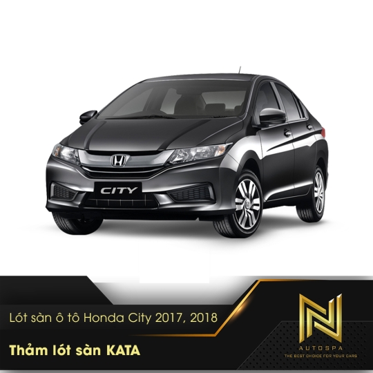 Lót sàn ô tô Honda City 2017, 2018 - Lót Sàn KATA Chính Hãng