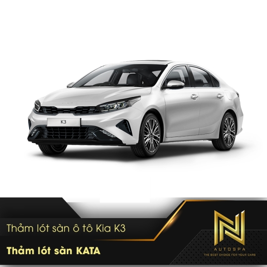 Thảm lót sàn ô tô Kia K3 - Lót Sàn KATA Chính Hãng