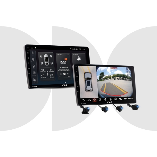 MÀN ANDROID ELLIVIEW S4 PREMIUM [6GB/128GB+CAM360 +CARPLAY]