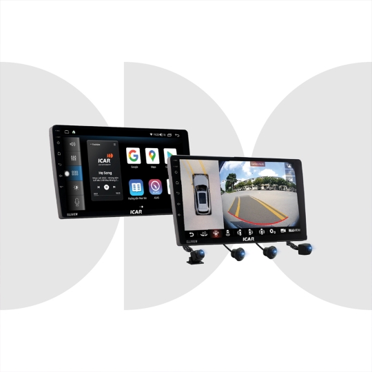 MÀN HÌNH ICAR ELLIVIEW SE LIỀN CAMERA 360 - CÔNG NGHỆ THÔNG MINH