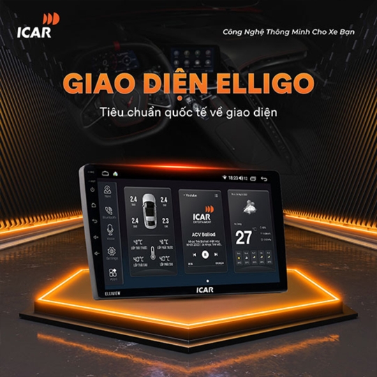 MÀN HÌNH ANDROID ELLIVIEW U4 BASIC [3GB/32GB]