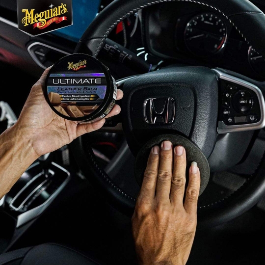 Meguiar's Ultimate Leather Balm / Sáp dưỡng da nội thất ô tô dòng cao cấp Ultimate - G18905