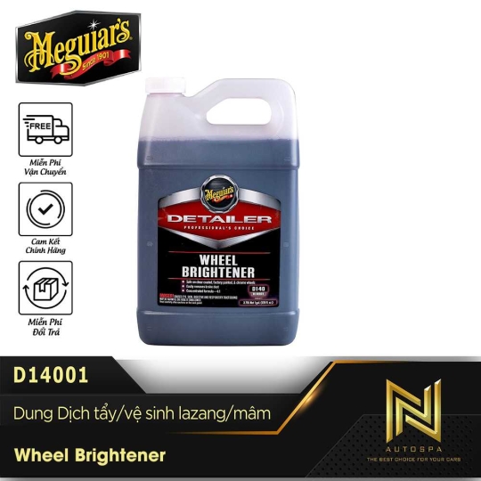 Dung dịch tẩy/ vệ sinh lazang/ mâm -  Wheel Brightener - D14001