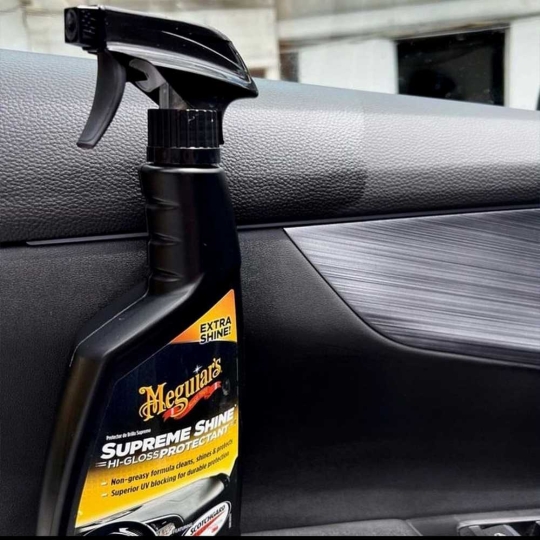 Meguiar's Supreme Shine Protectant / Dưỡng đen nhựa, cao su nội thất - độ bóng cao - G4016