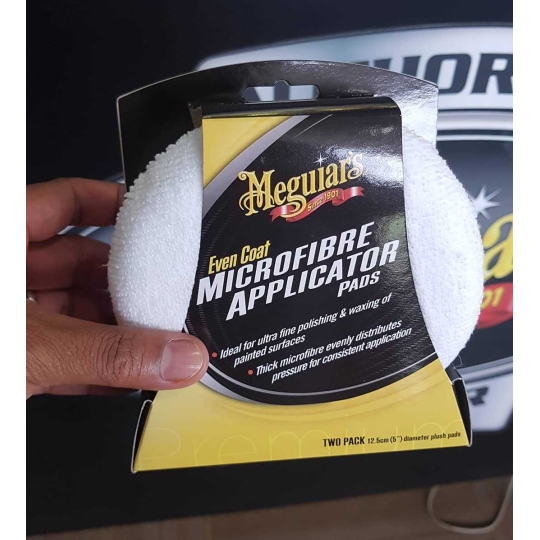 Mút đa năng sét 2 chiếc/ Meguiar's Microfiber Applicator Pads - X3080EU (2 pack)