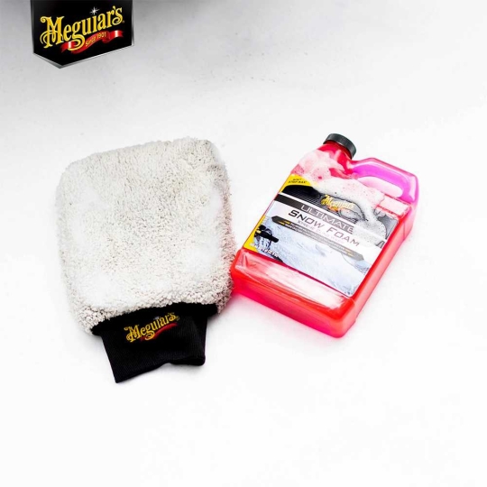 Găng tay rửa xe siêu dày sợi Microfiber - Microfiber Car Wash Mitt - X3002EU