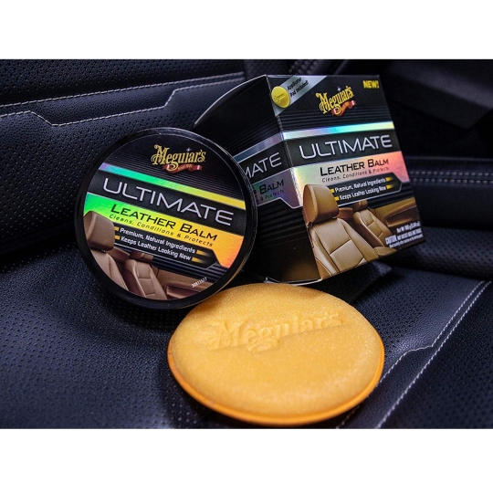 Meguiar's Ultimate Leather Balm / Sáp dưỡng da nội thất ô tô dòng cao cấp Ultimate - G18905