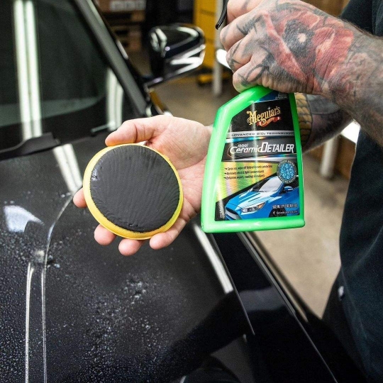 MEGUIAR'S DUNG DỊCH LÀM SẠCH VÀ WAX BÓNG SƠN XE CAO CẤP - HYBRID CERAMIC DETAILER - G200526