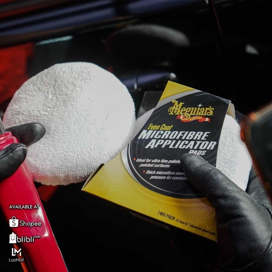 Mút đa năng sét 2 chiếc/ Meguiar's Microfiber Applicator Pads - X3080EU (2 pack)