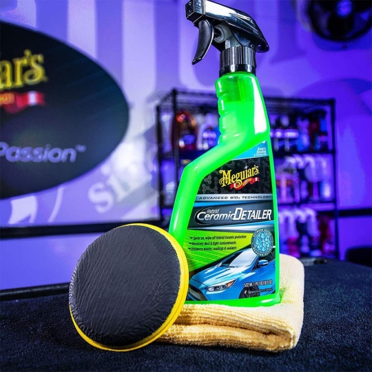 MEGUIAR'S DUNG DỊCH LÀM SẠCH VÀ WAX BÓNG SƠN XE CAO CẤP - HYBRID CERAMIC DETAILER - G200526