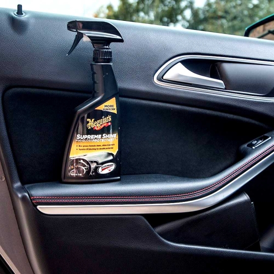 Meguiar's Supreme Shine Protectant / Dưỡng đen nhựa, cao su nội thất - độ bóng cao - G4016