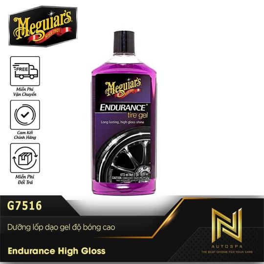 Meguiar's Endurance Tire Gel - Dưỡng lốp (vỏ xe) dạng gel - 473ML