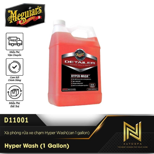 Xà phòng rửa xe chạm Hyper Wash - Hyper Wash - D11001 - 3.79L