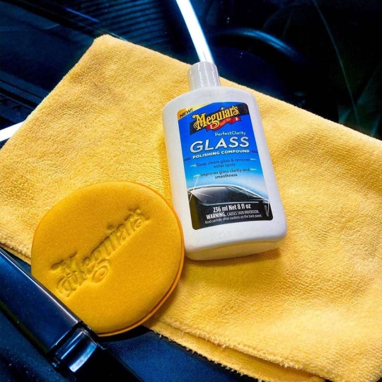 Perfect Clarity Glass Polishing Compound - Xi đánh bóng tẩy ố kính ô tô - 236ml