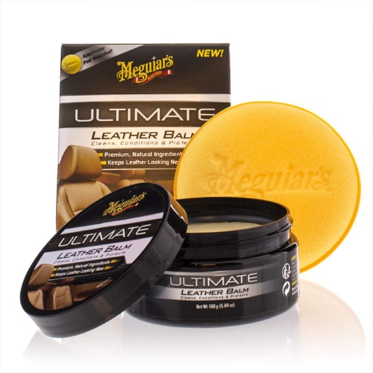 Meguiar's Ultimate Leather Balm / Sáp dưỡng da nội thất ô tô dòng cao cấp Ultimate - G18905