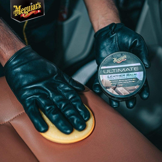 Meguiar's Ultimate Leather Balm / Sáp dưỡng da nội thất ô tô dòng cao cấp Ultimate - G18905
