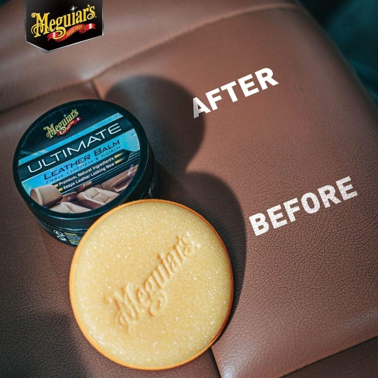 Meguiar's Ultimate Leather Balm / Sáp dưỡng da nội thất ô tô dòng cao cấp Ultimate - G18905