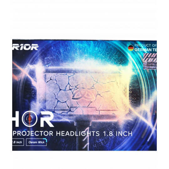 ĐÈN LASER THOR LIGHT 1.8 INCH - ÁNH SÁNG TIA CHỚP XUYÊN PHÁ