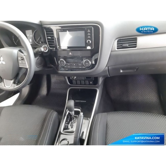 Thảm lót sàn ô tô Mitsubishi Outlander 7 Chỗ 2017, 2018, 2019, 2020 - Lót Sàn KATA Chính Hãng