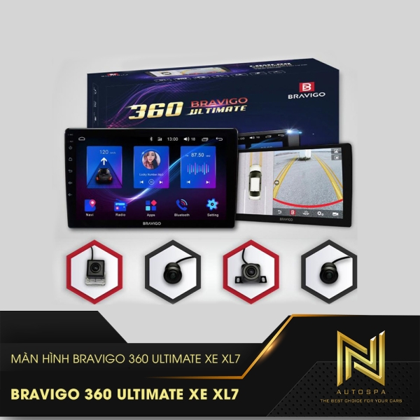 MÀN HÌNH BRAVIGO 360 ULTIMATE XE XL7