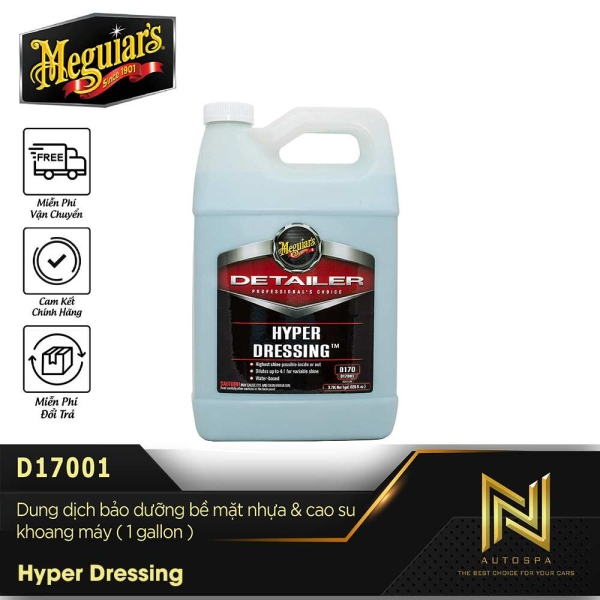 Dung dịch dưỡng khoang máy, nhựa, roăng cao su - D170 - Hyber Dressing