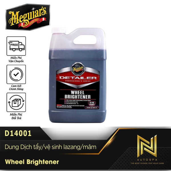 Dung dịch tẩy/ vệ sinh lazang/ mâm -  Wheel Brightener - D14001