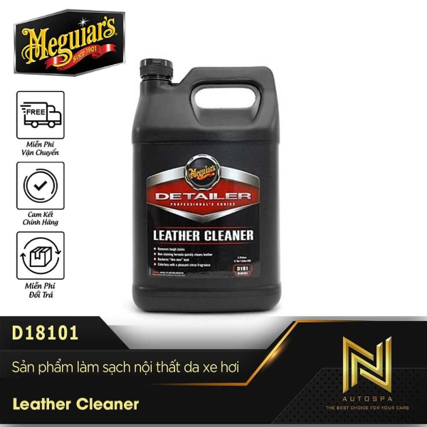 Sản phẩm làm sạch nội thất da xe hơi - Leather Cleaner - D18101