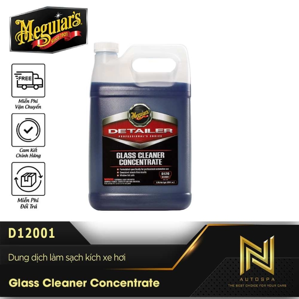 Dung dịch làm sạch kính xe hơi - Glass Cleaner Concentrate - D12001