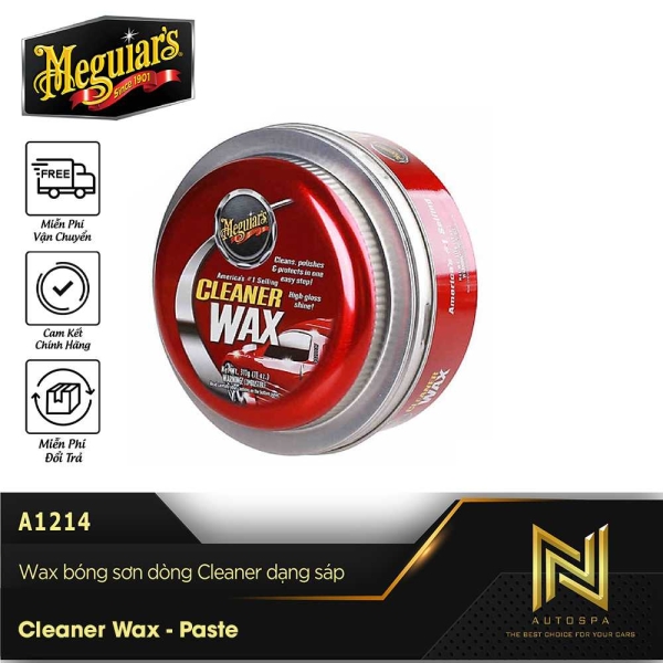 MEGUIAR’S CLEANER WAX PASTE – WAX SÁP CLEANER A1214